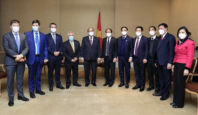 Presidente de Vietnam recibe al ministro chileno de Salud ảnh 2 Presidente de Vietnam recibe al ministro chileno de Salud ảnh 2