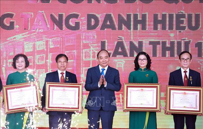 Presidente vietnamita asiste a inauguración del año escolar en Academia de Agricultura ảnh 1 Presidente vietnamita asiste a inauguración del año escolar en Academia de Agricultura ảnh 1