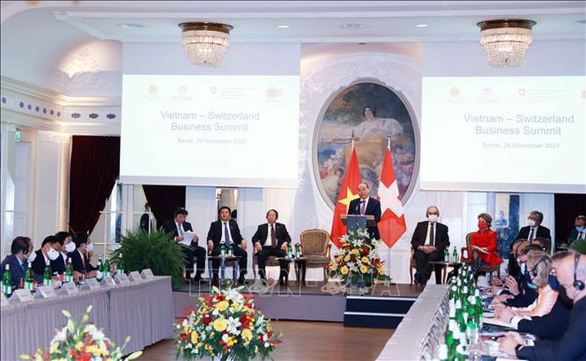 Efectúan Foro Empresarial Vietnam-Suiza ảnh 1 Efectúan Foro Empresarial Vietnam-Suiza ảnh 1