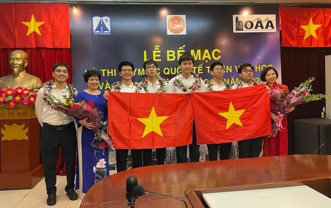 Vietnam cosecha resultados destacados en Olimpiada Internacional de Astronomía y Astrofísica ảnh 1 Vietnam cosecha resultados destacados en Olimpiada Internacional de Astronomía y Astrofísica ảnh 1
