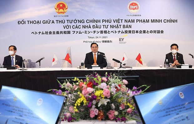 Visita del primer ministro vietnamita a Japón deja una gran impronta en nexos bilaterales ảnh 2 Visita del primer ministro vietnamita a Japón deja una gran impronta en nexos bilaterales ảnh 2