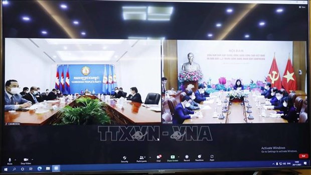 Refuerzan Vietnam y Camboya cooperación en movilización de masas ảnh 1