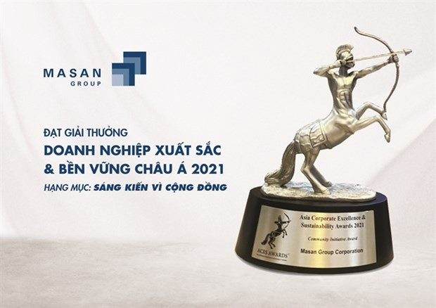 Grupo vietnamita Masan honrado con el premio a la sostenibilidad de Asia ảnh 1