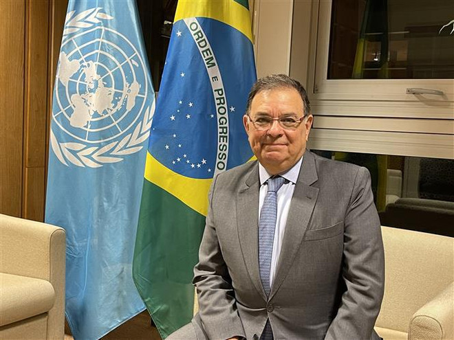 Presidente de la 41 Conferencia de UNESCO valora a Vietnam como miembro del Consejo Ejecutivo ảnh 2