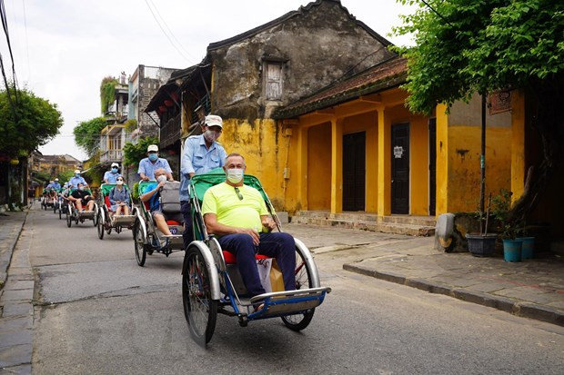 Casco antiguo Hoi An de Vietnam da bien venida a primeros viajeros extranjeros ảnh 1 Casco antiguo Hoi An de Vietnam da bien venida a primeros viajeros extranjeros ảnh 1