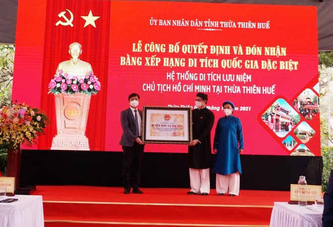 Reconocen sistema de monumentos del Presidente Ho Chi Minh como reliquia nacional especial ảnh 2 Reconocen sistema de monumentos del Presidente Ho Chi Minh como reliquia nacional especial ảnh 2