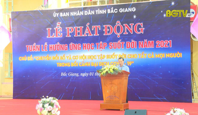 Provincia vietnamita de Bac Giang lanza semana de transformación digital y aprendizaje permanente ảnh 1