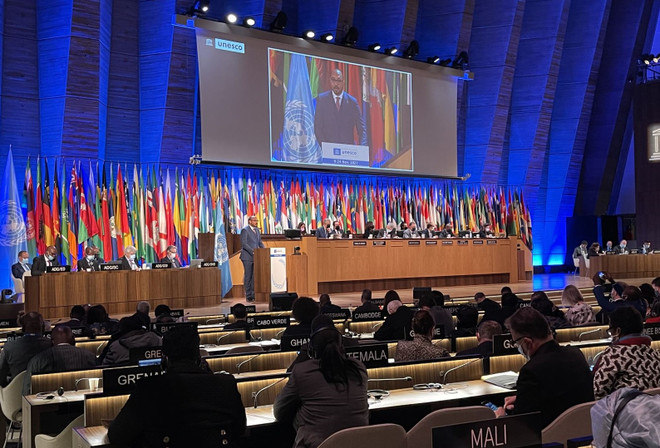 Presidente de la 41 Conferencia de UNESCO valora a Vietnam como miembro del Consejo Ejecutivo ảnh 1