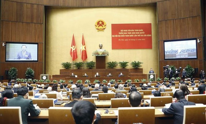 Inauguran conferencia nacional de cultura de Vietnam ảnh 1