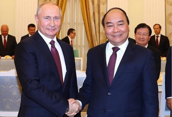 Presidente de Vietnam aspira a elevar relaciones de asociación estratégica con Rusia ảnh 1 Presidente de Vietnam aspira a elevar relaciones de asociación estratégica con Rusia ảnh 1