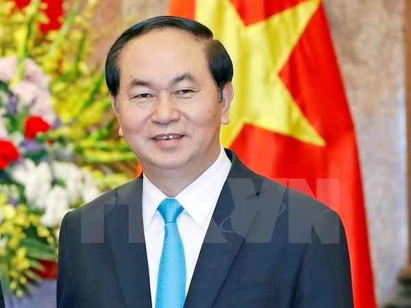 Presidente Dai Quang: 2017 es año especial en historia de diplomacia de Vietnam ảnh 1 Presidente Dai Quang: 2017 es año especial en historia de diplomacia de Vietnam ảnh 1