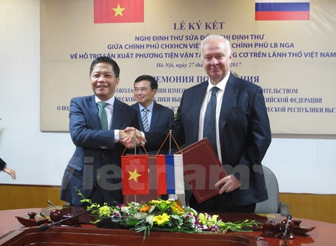 Vietnam y Rusia cooperan en producción de automóviles ảnh 1 Vietnam y Rusia cooperan en producción de automóviles ảnh 1