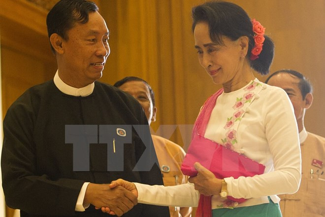 Nuevo parlamento de Myanmar inaugura su primera sesión ảnh 1 Nuevo parlamento de Myanmar inaugura su primera sesión ảnh 1