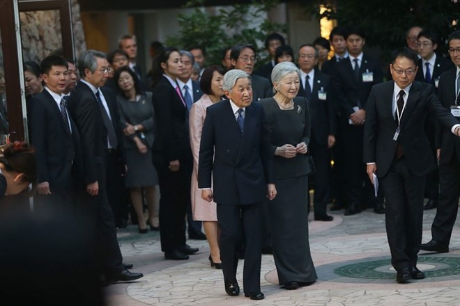 Emperador de Japón visita a voluntarios de JICA en Vietnam ảnh 1 Emperador de Japón visita a voluntarios de JICA en Vietnam ảnh 1