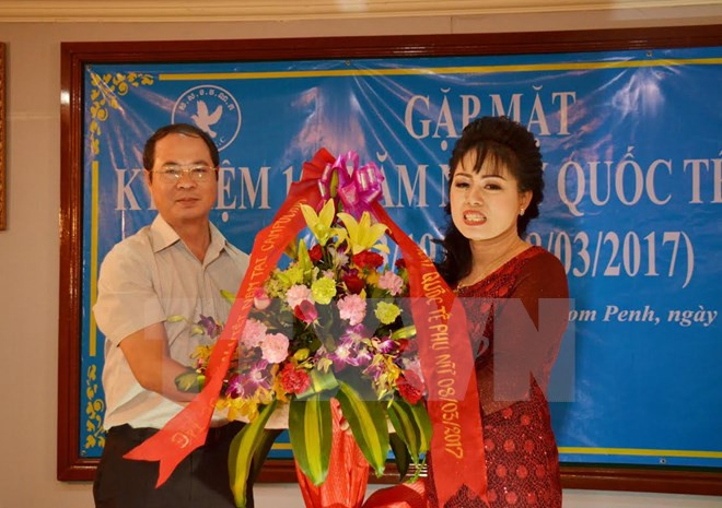 Honran a mujeres vietnamitas residentes en Camboya ảnh 1 Honran a mujeres vietnamitas residentes en Camboya ảnh 1