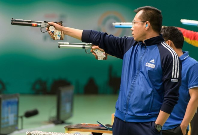 Hoang Xuan Vinh gana medalla de plata en Mundial de Tiro ảnh 1 Hoang Xuan Vinh gana medalla de plata en Mundial de Tiro ảnh 1