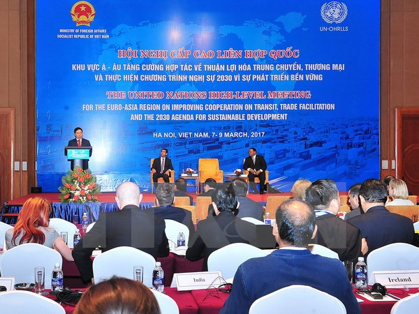 Funcionarios de alto nivel de ONU debaten en Vietnam sobre facilitación del comercio ảnh 1 Funcionarios de alto nivel de ONU debaten en Vietnam sobre facilitación del comercio ảnh 1