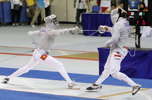 Atleta vietnamita gana bronce en Campeonato Junior de Esgrima de Asia ảnh 1 Atleta vietnamita gana bronce en Campeonato Junior de Esgrima de Asia ảnh 1