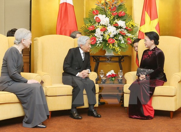 Presidenta parlamentaria de Vietnam desea intensificar lazos con Japón ảnh 1