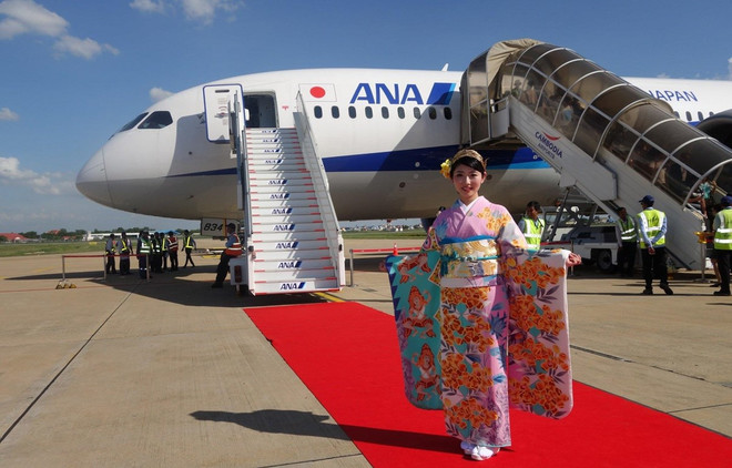 Proponen a aerolínea japonesa reanudar vuelos con Camboya ảnh 1 Proponen a aerolínea japonesa reanudar vuelos con Camboya ảnh 1