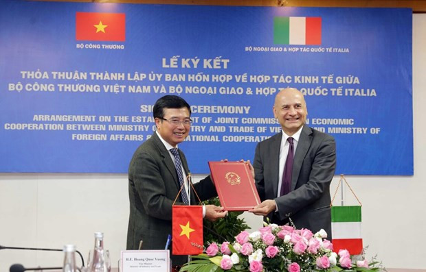 Vietnam e Italia forman Comisión Conjunta sobre Cooperación Económica ảnh 1 Vietnam e Italia forman Comisión Conjunta sobre Cooperación Económica ảnh 1