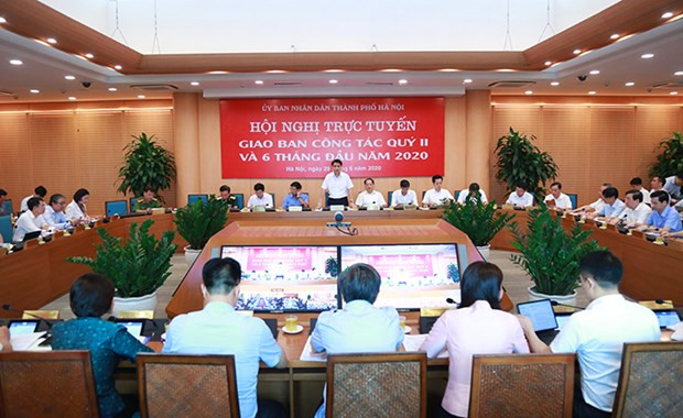 Hanoi desarrolla dos escenarios de crecimiento para segunda mitad de 2020 ảnh 1 Hanoi desarrolla dos escenarios de crecimiento para segunda mitad de 2020 ảnh 1
