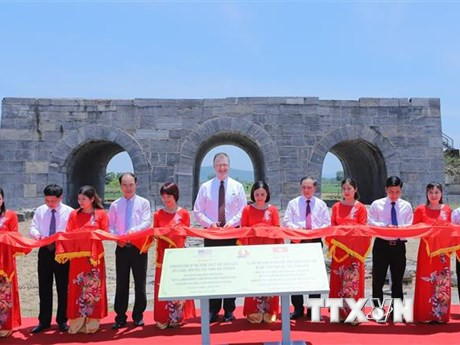 Finalizan proyecto de restauración de Ciudadela de dinastía Ho ảnh 1 Finalizan proyecto de restauración de Ciudadela de dinastía Ho ảnh 1