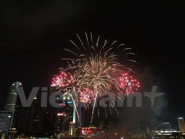 Vietnam felicita a Singapur por Día Nacional ảnh 1