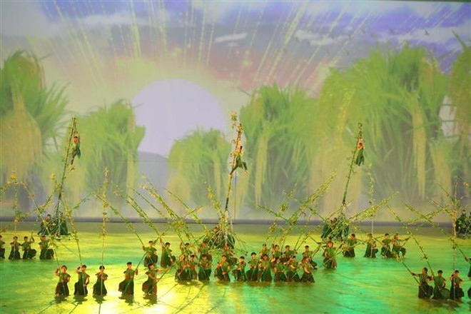 Arrancan oficialmente SEA Games 31 en Vietnam ảnh 5 Arrancan oficialmente SEA Games 31 en Vietnam ảnh 5