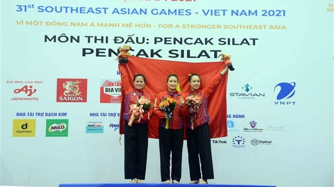 SEA Games 31: Pencak Silat de Vietnam conquista su primera medalla de oro ảnh 1 SEA Games 31: Pencak Silat de Vietnam conquista su primera medalla de oro ảnh 1