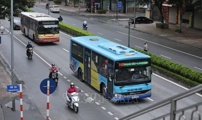 Intensifica Hanoi servicios de autobús durante los SEA Games 31 ảnh 1 Intensifica Hanoi servicios de autobús durante los SEA Games 31 ảnh 1