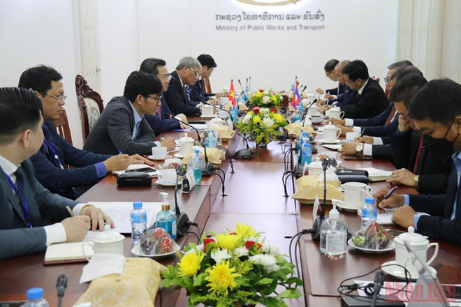 Ministerios de Vietnam y Laos fortalecen cooperación bilateral ảnh 1 Ministerios de Vietnam y Laos fortalecen cooperación bilateral ảnh 1