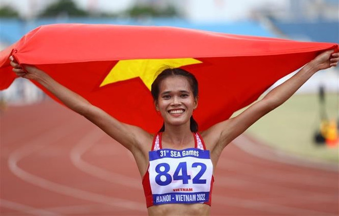 SEA Games 31: Atletismo vietnamita supera la meta con dos medallas de oro ảnh 1