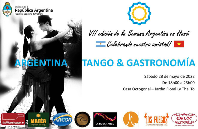 Celebrarán nutridos programas durante VII Semana Argentina en Hanoi ảnh 1 Celebrarán nutridos programas durante VII Semana Argentina en Hanoi ảnh 1