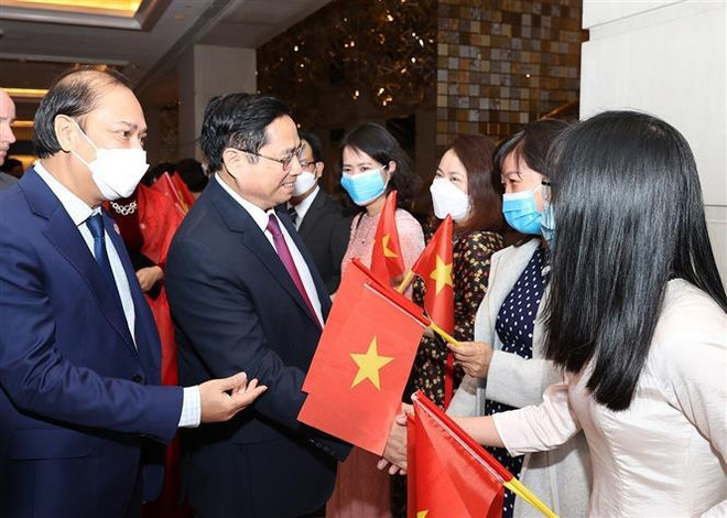 Premier vietnamita llega a Washington para asistir a Cumbre especial ASEAN-EE.UU. ảnh 2