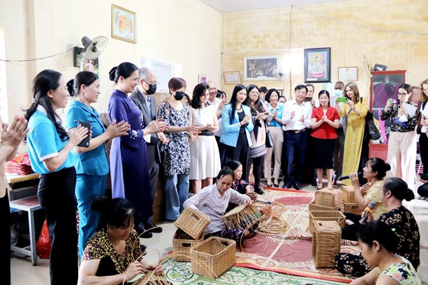 Realiza delegación de UE visita de trabajo a provincia vietnamita ảnh 1 Realiza delegación de UE visita de trabajo a provincia vietnamita ảnh 1