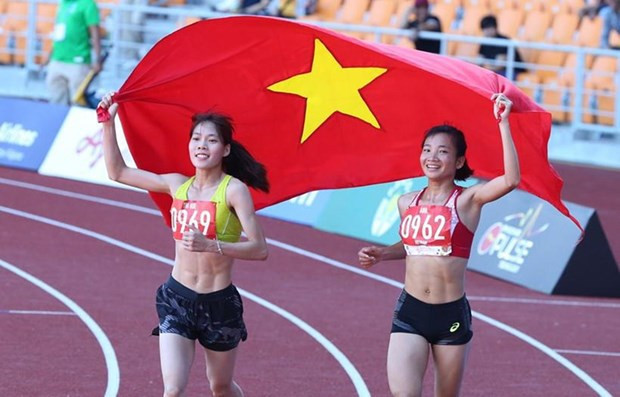 SEA Games 31: Atletismo vietnamita afianza su primer lugar en Sudeste Asiático ảnh 1 SEA Games 31: Atletismo vietnamita afianza su primer lugar en Sudeste Asiático ảnh 1