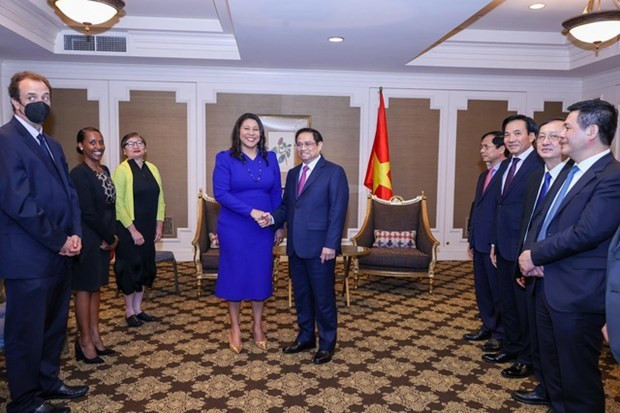 Primer ministro de Vietnam recibe a alcaldesa de San Francisco ảnh 1 Primer ministro de Vietnam recibe a alcaldesa de San Francisco ảnh 1