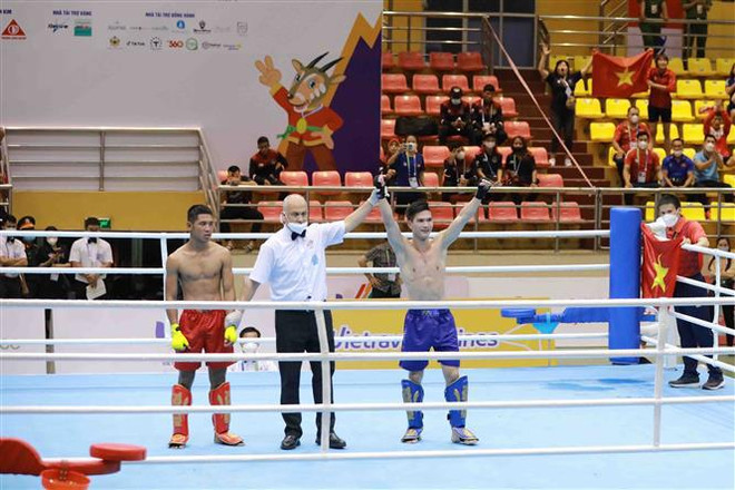 SEA Games 31: Dos kickboxers de Vietnam avanzan a semifinales ảnh 1 SEA Games 31: Dos kickboxers de Vietnam avanzan a semifinales ảnh 1