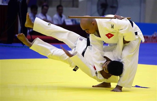 SEA Games 31: judokas vietnamitas ganan dos medallas de oro en primer día de competencia ảnh 1 SEA Games 31: judokas vietnamitas ganan dos medallas de oro en primer día de competencia ảnh 1