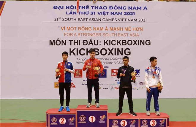 Kickboxing de Vietnam defiende su preponderancia en SEA Games 31 ảnh 1
