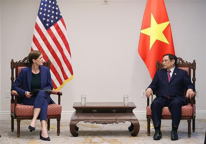 Primer ministro de Vietnam recibe a directora de USAID ảnh 1 Primer ministro de Vietnam recibe a directora de USAID ảnh 1