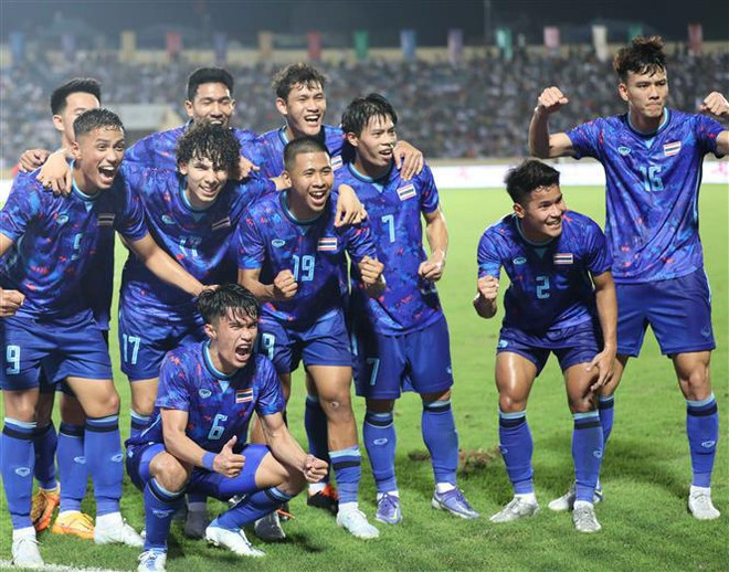 SEA Games 31: Sub-23 de Tailandia vence 5-0 a Singapur ảnh 2