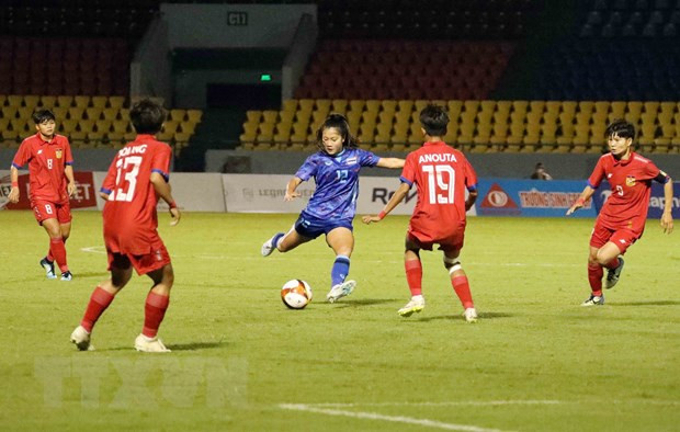 SEA Games 31: Tailandia derrota 5-0 a Laos y avanza a las semifinales del fútbol femenino ảnh 1 SEA Games 31: Tailandia derrota 5-0 a Laos y avanza a las semifinales del fútbol femenino ảnh 1