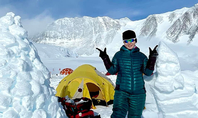 Primera mujer vietnamita conquista la cima del mundo, el Everest ảnh 1 Primera mujer vietnamita conquista la cima del mundo, el Everest ảnh 1