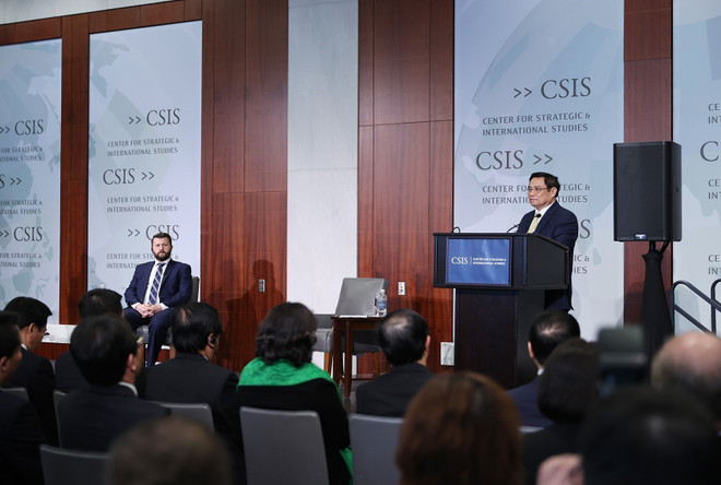 Destacan significados de discurso de primer ministro vietnamita en CSIS en Washington ảnh 2 Destacan significados de discurso de primer ministro vietnamita en CSIS en Washington ảnh 2