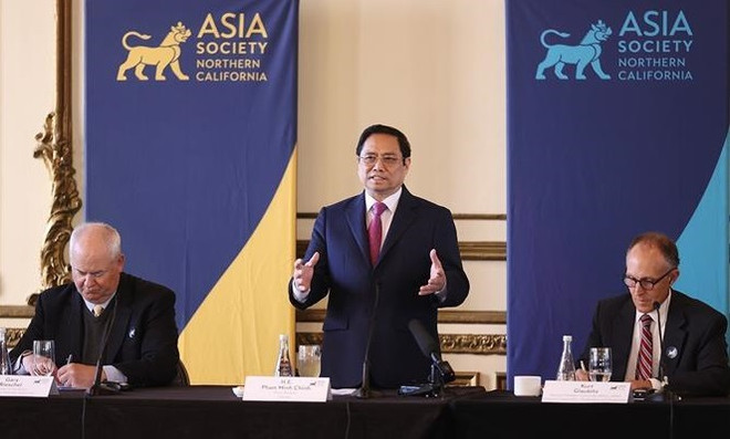 Primer ministro vietnamita asiste al seminario sobre innovación y emprendimiento ảnh 1 Primer ministro vietnamita asiste al seminario sobre innovación y emprendimiento ảnh 1