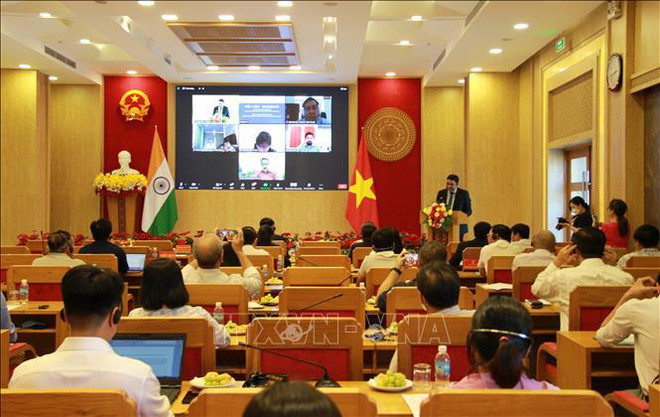 Debaten medidas para promover intercambios comerciales entre provincias vietnamitas e India ảnh 2 Debaten medidas para promover intercambios comerciales entre provincias vietnamitas e India ảnh 2