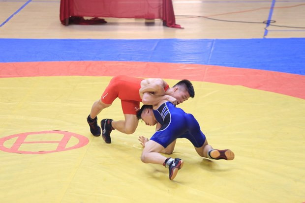 SEA Games 31: Camboya deposita grandes esperanzas en lucha libre ảnh 1