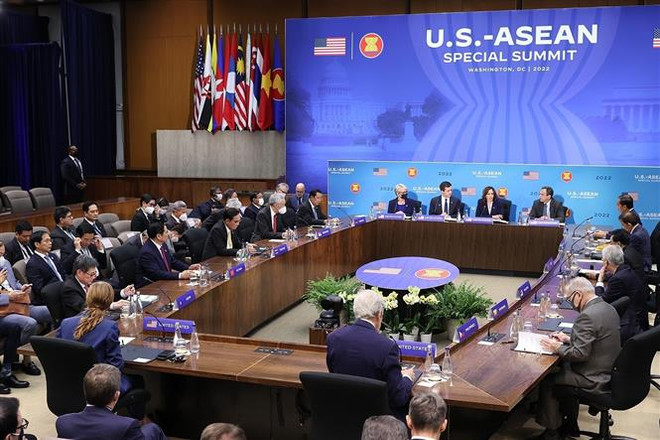 Emiten Declaración conjunta al cierre de Cumbre Especial ASEAN-Estados Unidos ảnh 1 Emiten Declaración conjunta al cierre de Cumbre Especial ASEAN-Estados Unidos ảnh 1